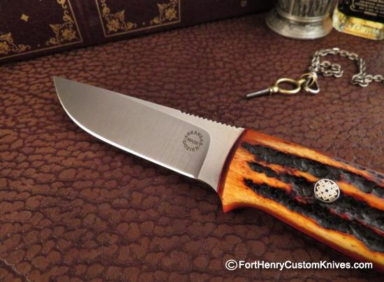 Bob Dozier - Custom Slim Outdoorsman - Amber Jigged Bone - Image 2