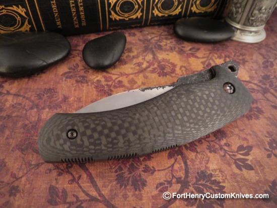 Mariano Yannoni - Large Friction Folder - CAS Forged San Mai Blade - Image 2