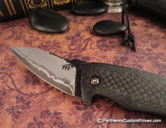 Mariano Yannoni - Large Friction Folder - CAS Forged San Mai Blade - Image 3