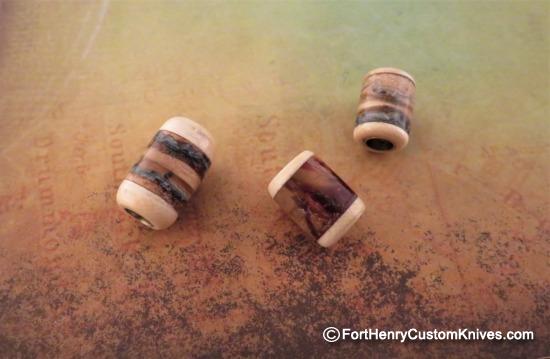 Fine Turnage Productions - Wooly Mammoth Molar Lanyard Bead - Choice