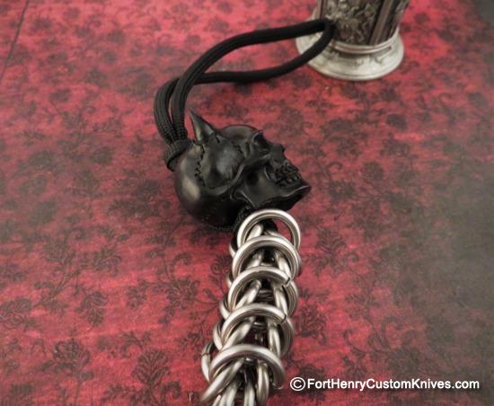 Cory Martin - XL Demon Skull Vertebrae - Lanyard - One Off - Image 2