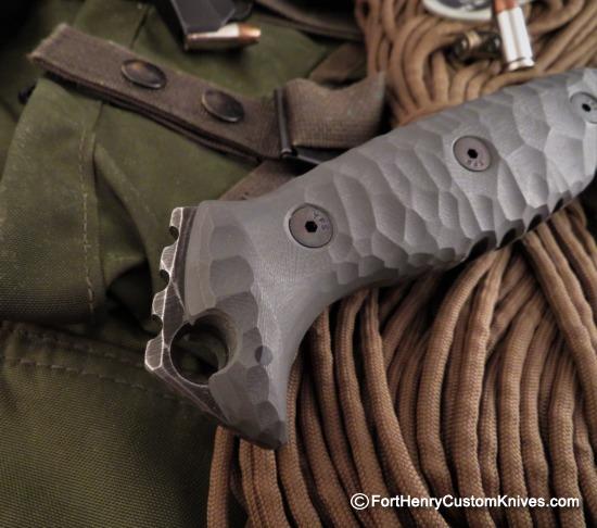 Ken Vehikite / Black Roc Knives - Custom Gator Variant - Combat Tanto - Image 6