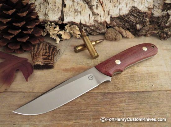 Bob Dozier - Custom Pro Guide - Special Cross Cut Natural Micarta