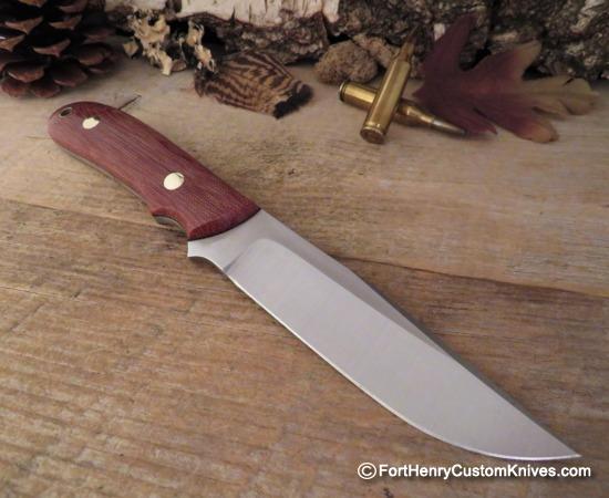 Bob Dozier - Custom Pro Guide - Special Cross Cut Natural Micarta - Image 5