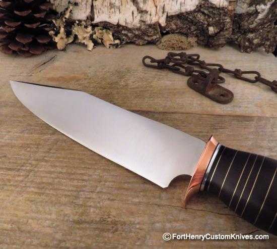 Mike Malosh - Custom Magnum Camp - Copper Guard - Hand Forged - Image 2