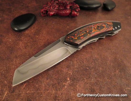 Corrie Schoeman - Custom Shout Front Flipper - Fat Carbon