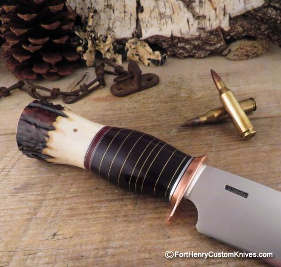 Mike Malosh - Custom Magnum Camp - Copper Guard - Hand Forged - Image 5