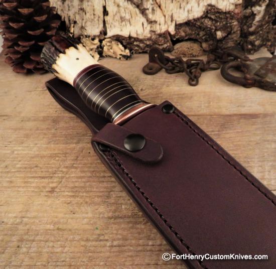 Mike Malosh - Custom Magnum Camp - Copper Guard - Hand Forged - Image 6