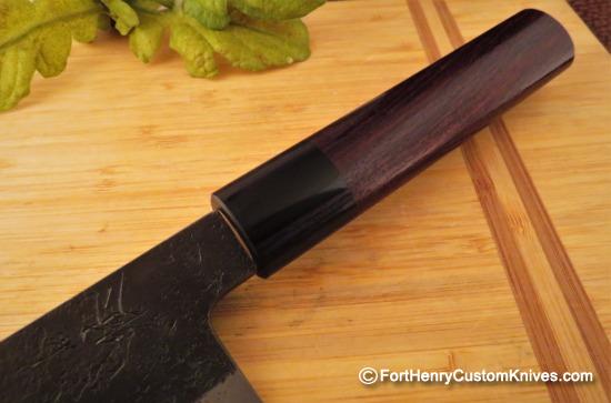 Mutsumi Hinoura - Nakiri - Hand Forged - Aogami Super - Image 4