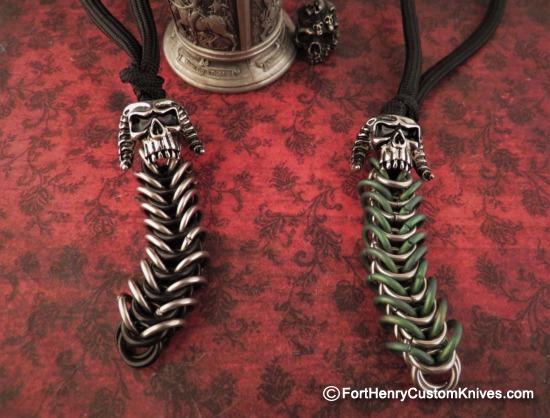 Cory Martin -  Skull & Vertebrae Lanyard