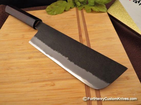 Mutsumi Hinoura - Nakiri - Hand Forged - Aogami Super - Image 6