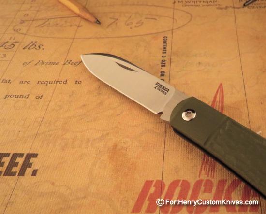 Enrique Pena - NEW X-Series - Slip Joint - Green Jigged - Image 2