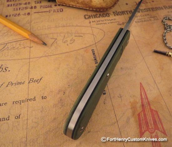 Enrique Pena - NEW X-Series - Slip Joint - Green Jigged - Image 3