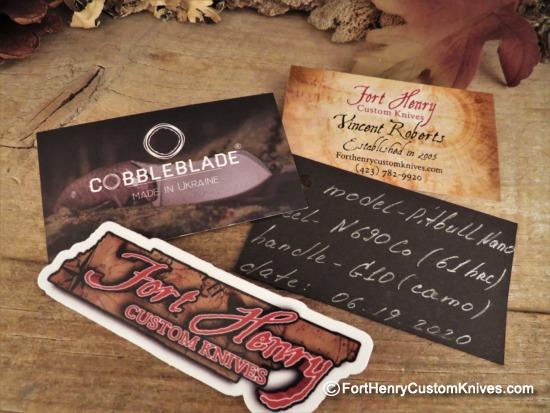 COBBLE Blade - Pitbull Nano - Reptile G-10 - Image 8