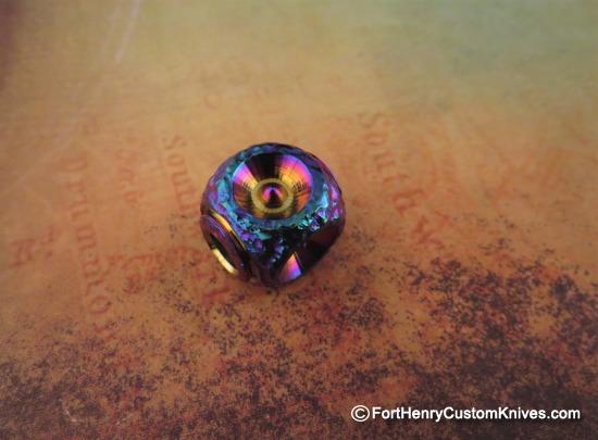 Ti_Gear_Design - Titanium "Cube" Ti Bead - Choice - Image 2