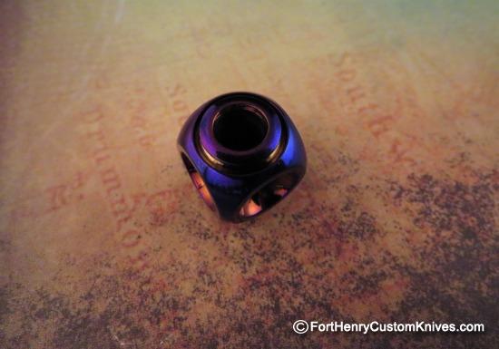 Ti_Gear_Design - Titanium "Cube" Ti Bead - Choice - Image 5
