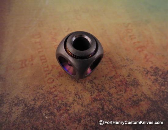 Ti_Gear_Design - Titanium "Cube" Ti Bead - Choice - Image 7