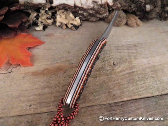 COBBLE Blade - Pitbull Nano - Orange / Black G-10 - Image 3