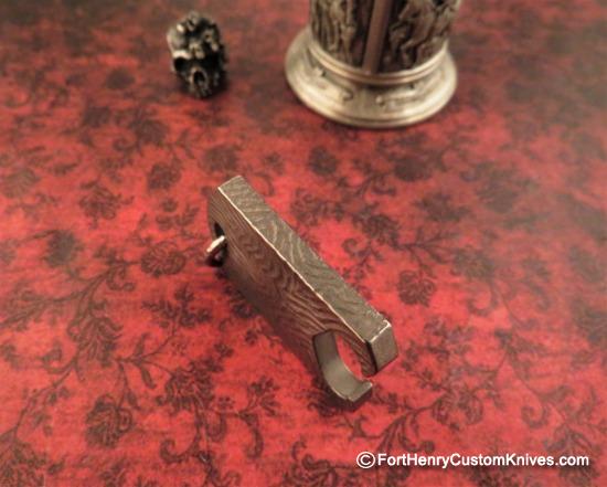 Ti Gear Design - Titanium Pendant / Bottle Opener - Image 3