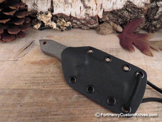 Mcnees Custom Knives - Custom Fixed Killer B - Image 6
