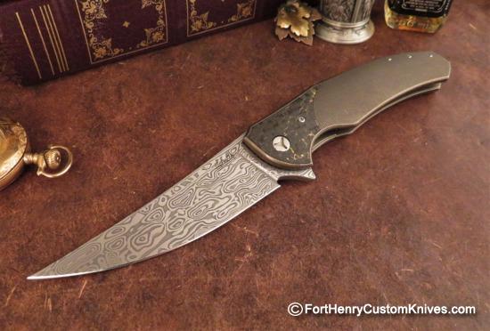 Bartosz Herman - Custom Ishtar - Damasteel - Gold Strike Carbon Fiber