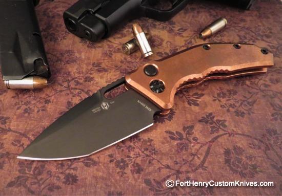 Heretic Knives - L. E. Copper Medusa - Auto - DLC Blade