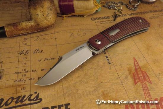 Enrique Pena - Rare Custom Lanny's Clip - Front Flipper - Burlap