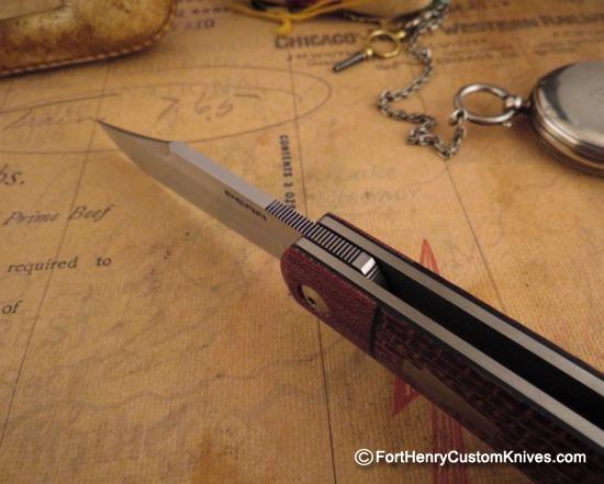 Enrique Pena - Rare Custom Lanny's Clip - Front Flipper - Burlap - Image 4