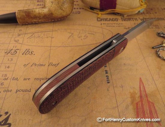 Enrique Pena - Rare Custom Lanny's Clip - Front Flipper - Burlap - Image 5