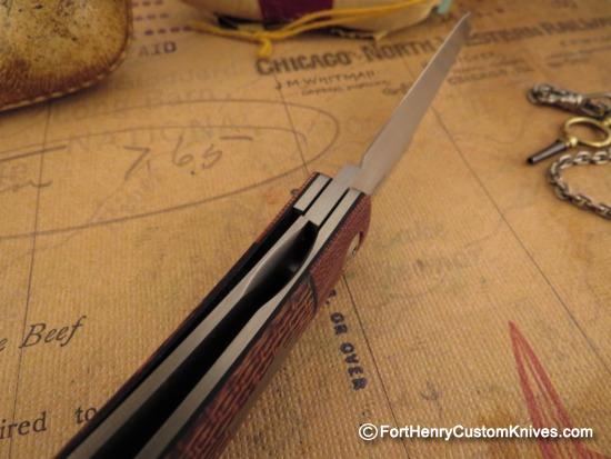 Enrique Pena - Rare Custom Lanny's Clip - Front Flipper - Burlap - Image 6