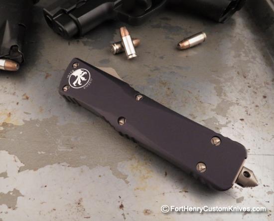 Microtech - OTF Combat Troodon - Bronzed Bowie - Image 2