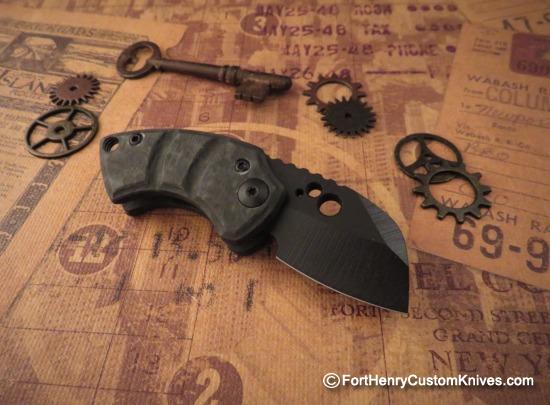 Koch Tools - Gnat Friction Folder - Glow In The Dark Carbon Fiber - Image 4