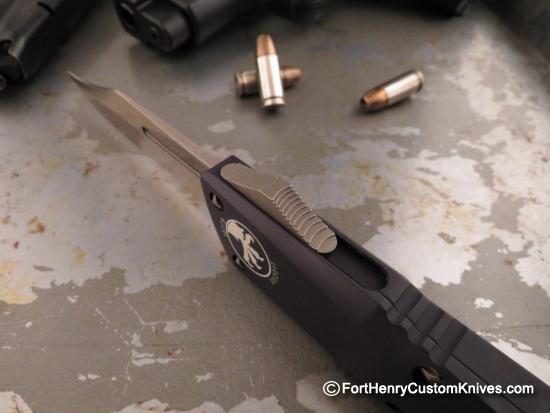 Microtech - OTF Combat Troodon - Bronzed Bowie - Image 4