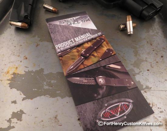 Microtech - OTF Combat Troodon - Bronzed Bowie - Image 8