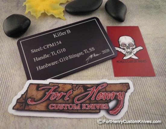 Mcnees Custom Knives - Custom Killer B w/ Stinger - Image 10