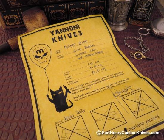 Mariano Yannoni - "Amplia" Custom Friction Folder - 52100 - Image 9