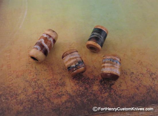 Fine Turnage Productions - Wooly Mammoth Molar Lanyard Bead - Choice