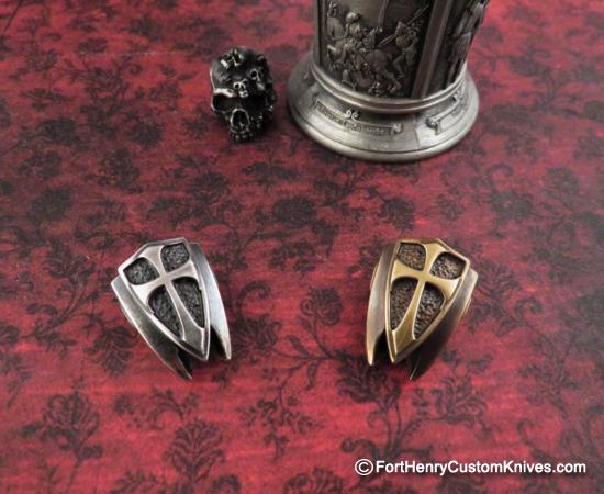 Steel Flame - Crusader Cross Bead - Choice