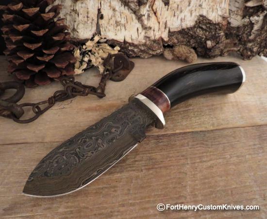 Herb Derr - XL Bullnose Skinner - Kudu Horn