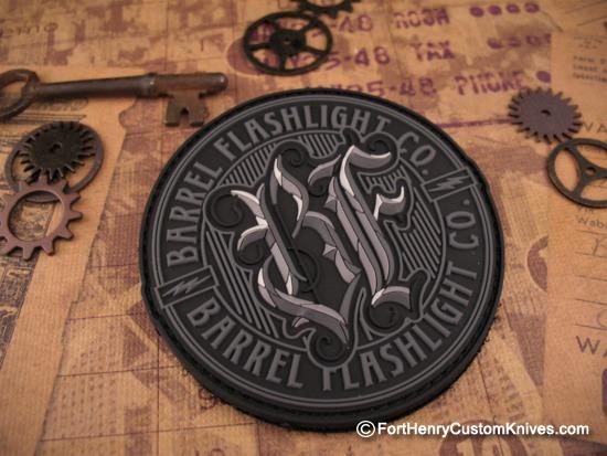 Barrel Custom Flashlight - New Design - Brass Helical - Image 6