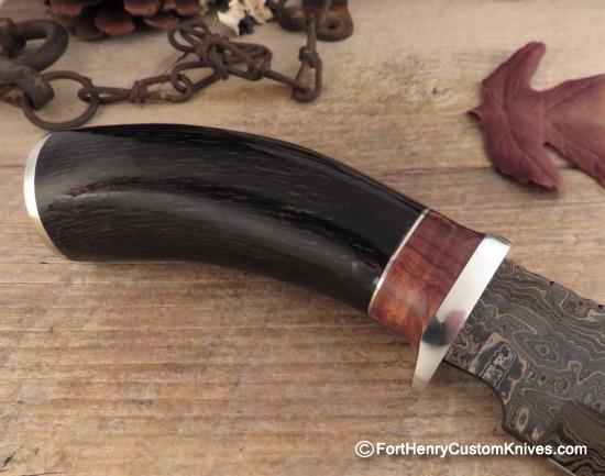 Herb Derr - XL Bullnose Skinner - Kudu Horn - Image 6