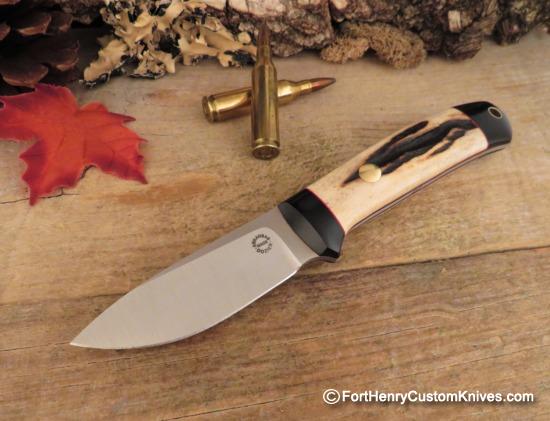 Bob Dozier - Custom Drop Point - Sambar Stag