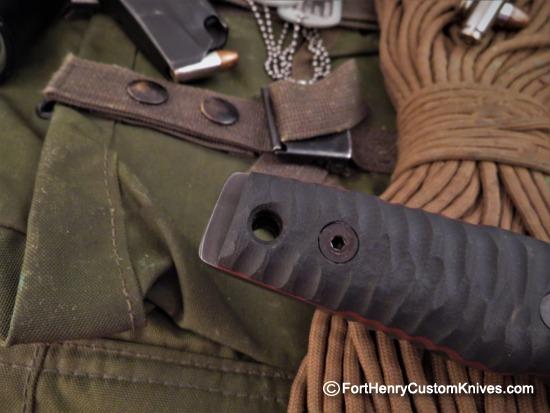 Miller Bros. Blades - Rare Custom M-15 Spearpoint - Double Sheath - Image 6