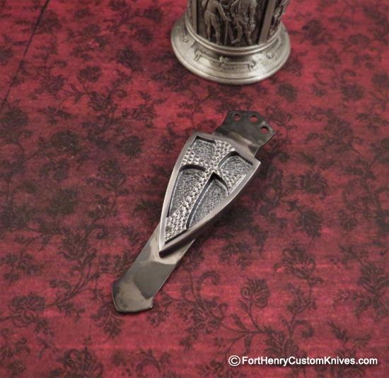 Steel Flame - XL Crusader Clip - Silver - Image 4