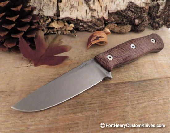 Nathan Carothers - NEW Utility Field Knife - FK2 - Burlap