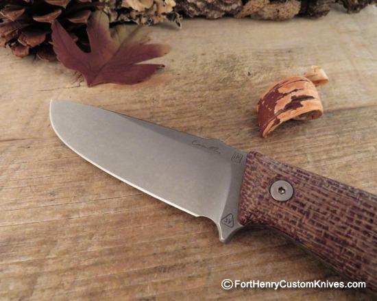 Nathan Carothers - NEW Utility Field Knife - FK2 - Burlap - Image 2