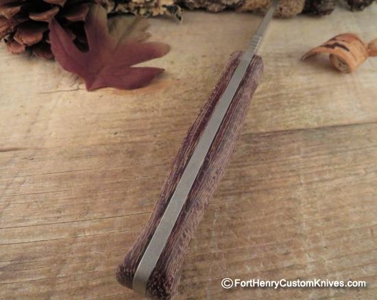 Nathan Carothers - NEW Utility Field Knife - FK2 - Burlap - Image 4