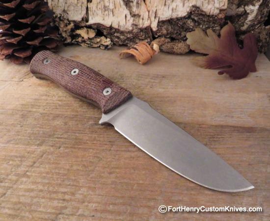 Nathan Carothers - NEW Utility Field Knife - FK2 - Burlap - Image 5
