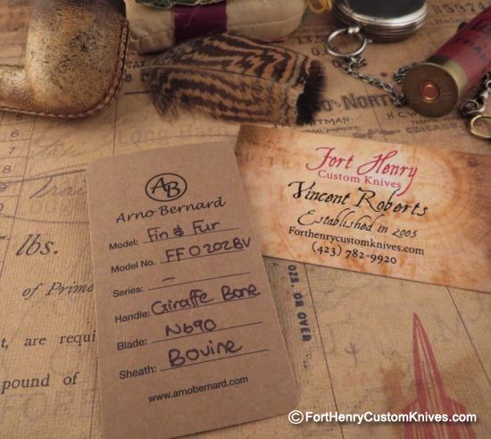 Arno Bernard - Custom Fin & Fur - Giraffe Bone - Image 8