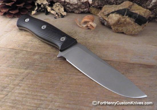 Nathan Carothers - NEW Utility Field Knife - FK2 - Double Black - Image 5